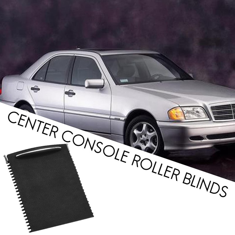 Jvareaty Mittelkonsole SchiebeläDen GeträNkehalter Rollladenabdeckung für - C- W203 2000-2007