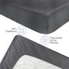 Dreamzie Fitted Sheet, 80 x 200 cm, Soft Microfibre, for
