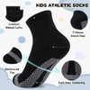 Comfoex 10 Pairs Boys Socks kids Half Cushion Cotton Sport