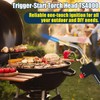 Trigger-Start Torch Head, High Intensity Flame Torch Head TS4000, MAPP/Propane