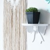 Wooden Bow Shelf Cute Bow Nordic Style Tie Shape Density