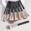 MAANGE 9PCS Brochas de Maquillaje Profesional Set de Brochas para