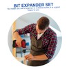 LALAFINA 1Set Extension Bit Set Drill Bit Extender for Carpentry
