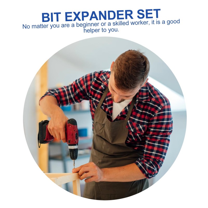 LALAFINA 1Set Extension Bit Set Drill Bit Extender for Carpentry