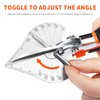 GARTOL Multifunctional Trunking/Miter Shears for Angular Cutting of Moulding and