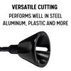 Drill America Reverse Countersink Deburring Tool, Carbide Tip Chamfer Bit,