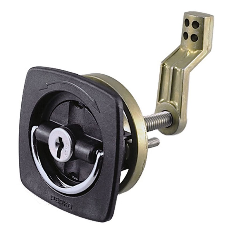 Perko 0931DP1BLK Flush-Mount Locking Latch, black