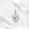 DATOUQI Zodiac Sign Charm for Bracelets and Necklaces Rose Gold