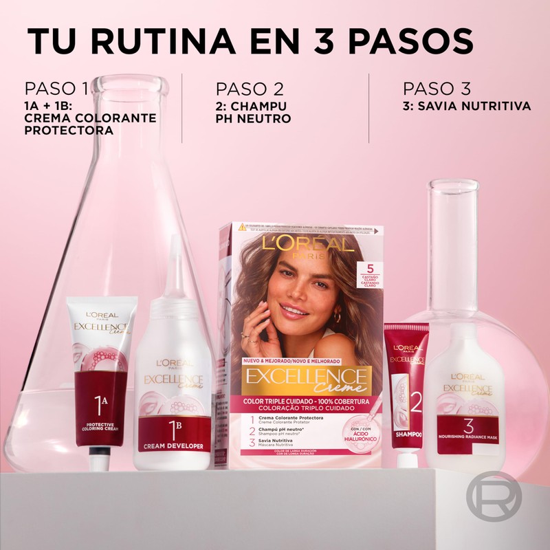 L'Oreal Excellence 5 Castaño Claro