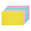 Premier Stationery Premto Extra Durable Document Wallets. Assorted Pastel Colours.