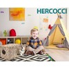 HERCOCCI Extra Large Grass House for Rabbit, Foldable & Comfortable