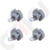 cciyu 6 Pack Warm White T3 Neo Wedge Halogen Bulb