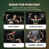 Comfy Elbow Wraps for Weightlifting – Heavy Duty Adjustable Elbow