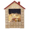 Kurt S. Adler 19-Inch Battery-Operated Light-Up Advent Calendar House with
