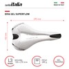 Selle Italia Unisex - Adult Diva Gel Superflow Saddle, White,