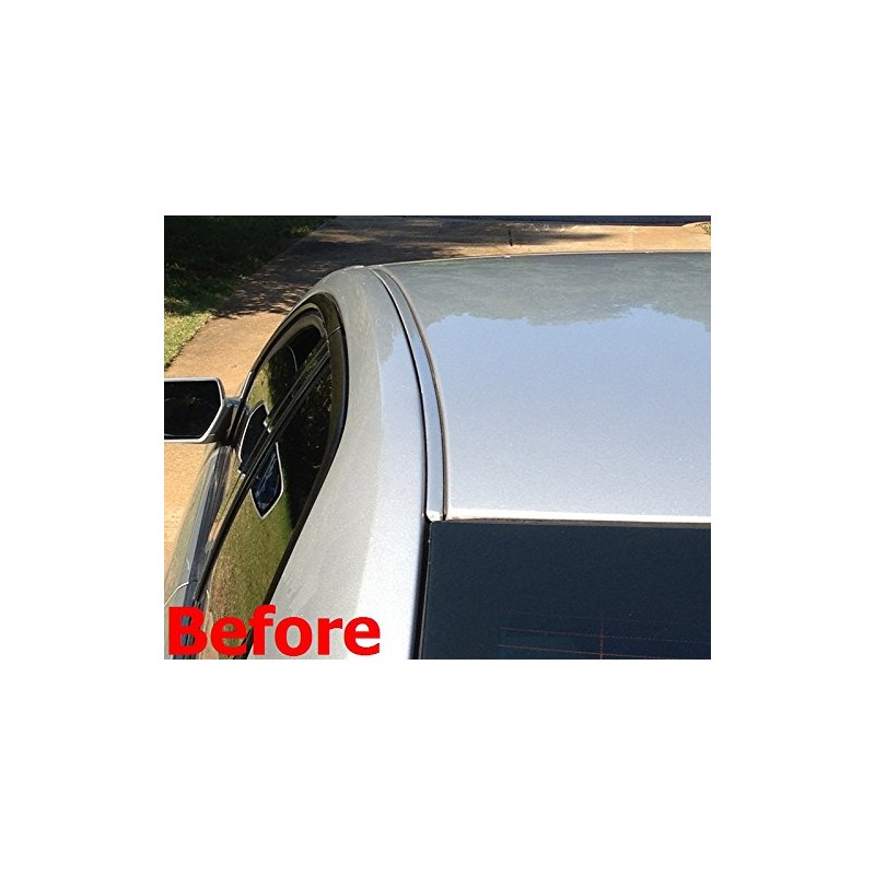 Automotive Authority LLC Black Roof Trim Molding Kit For 2010-2017