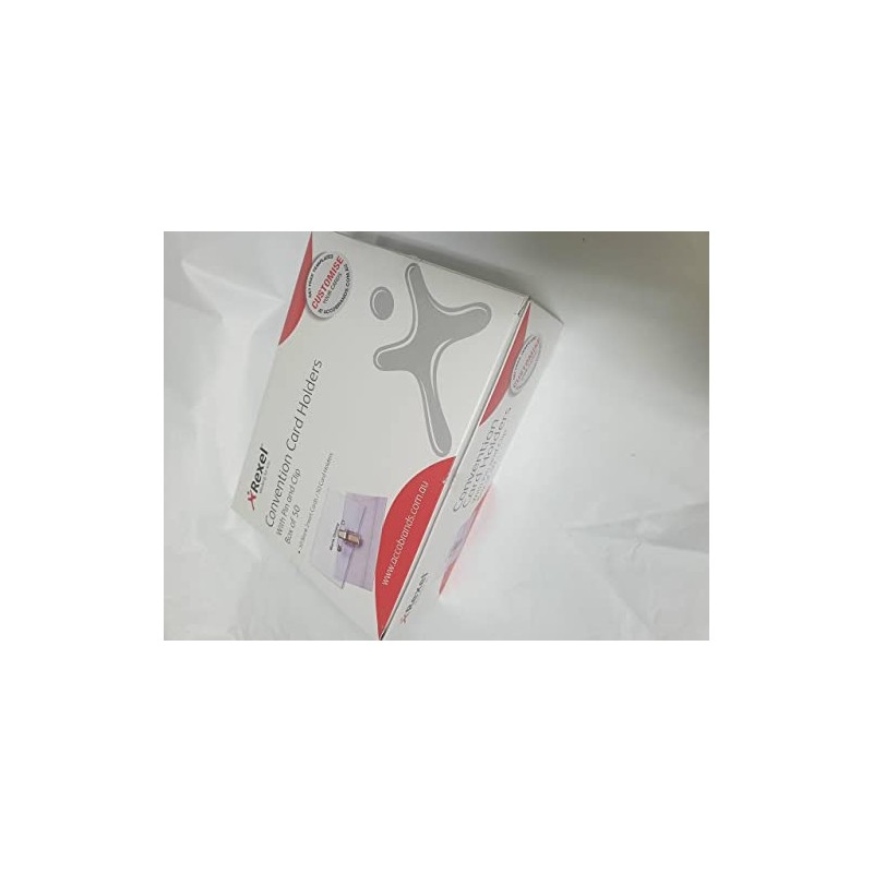 Rexel Id Convention Cardholder with Pin Box50