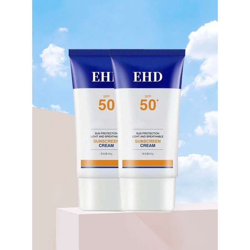 2Pcs EHD Sunscreen, Sunscreen for Face Spf 50, EHD Sunscreen