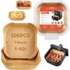 Parchment Paper for Air Fryer Liners Disposible-100pcs Air Fryer Disposable