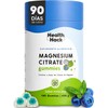 Health Hack Citrato de Magnesio en Gomitas + Omega 3