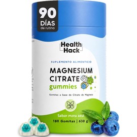 Health Hack Citrato de Magnesio en Gomitas + Omega 3 en Gomitas