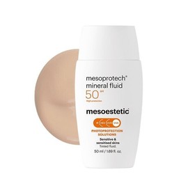 Mesoestetic® Mineral Matt Antiaging Fluid SPF50+ Sun Blocker 50ml (Tinted)