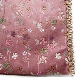 Sutra Desk, Fire Retardant, Fireproof, Buddhist Altar, Mat, Uchiki Desk, Cherry Blossom Pattern, Beautiful Cherry Blossom Pattern (No. 18: Chukyo Type (11.2 x 17.1 inches (28.5 x 43.5 cm), Beautiful