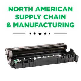 Clover Remanufactured Drum Unit Replacement for Brother DR630 | Black
