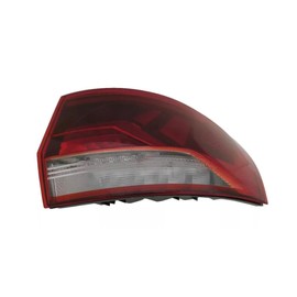 KarParts360 For Volkswagen Taos 2022 2023 Tail Light Assembly Passenger Side | Rear | Outer | Clear/Red Lens | With Bulbs | Replacement For VW2805136 | 2GJ-945-096-A