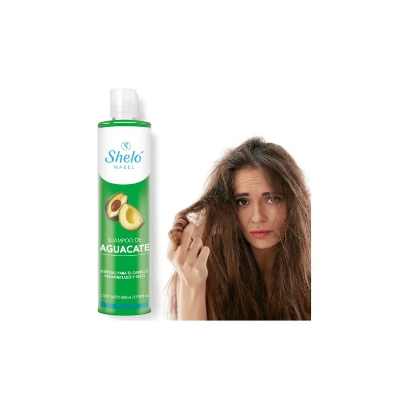 Shampoo De Aguacate Para Cabello Reseco Y Deshidratado 530ml