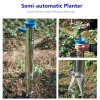 Ymachray Long Handled Bulb Planter Tools and Vegetable Seedling Tool