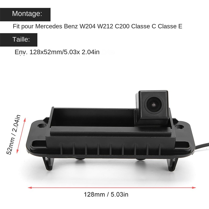 Trunk Parking Camera,Car Rear View Camera Reverse Monitoring Fit for