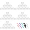 100 Pcs 10g Plastic Cosmetic Containers with Lids and 10
