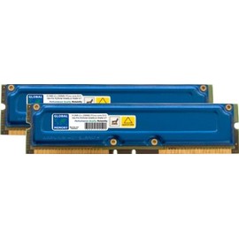 512MB (2 x 256MB) RAMBUS PC600/700/800 184-PIN ECC RDRAM RIMM MEMORY RAM KIT FOR WORKSTATIONS/MOTHERBOARDS
