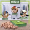 ecoKiwi Cedar Balls for Clothes Storage 40 Pack - 100%