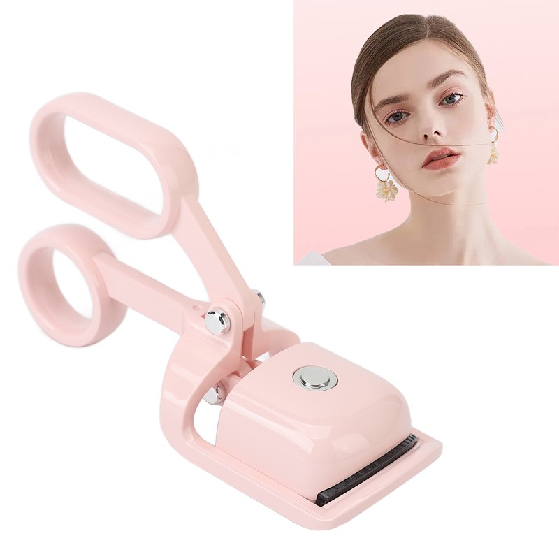 Heated Eyelash Curler 3 Gears Temperature Control Long Lasting Portable