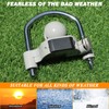 Funmit Trailer Lock Universal Hitch Lock with Combination Lock, fit