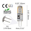 Simba Lighting LED G4 Bulb (10 Pack) 1.1W T3 10W