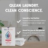 QLEAN Laundry Detergent Sheets (120 Loads) – Plastic-Free Package, Travel-Friendly,