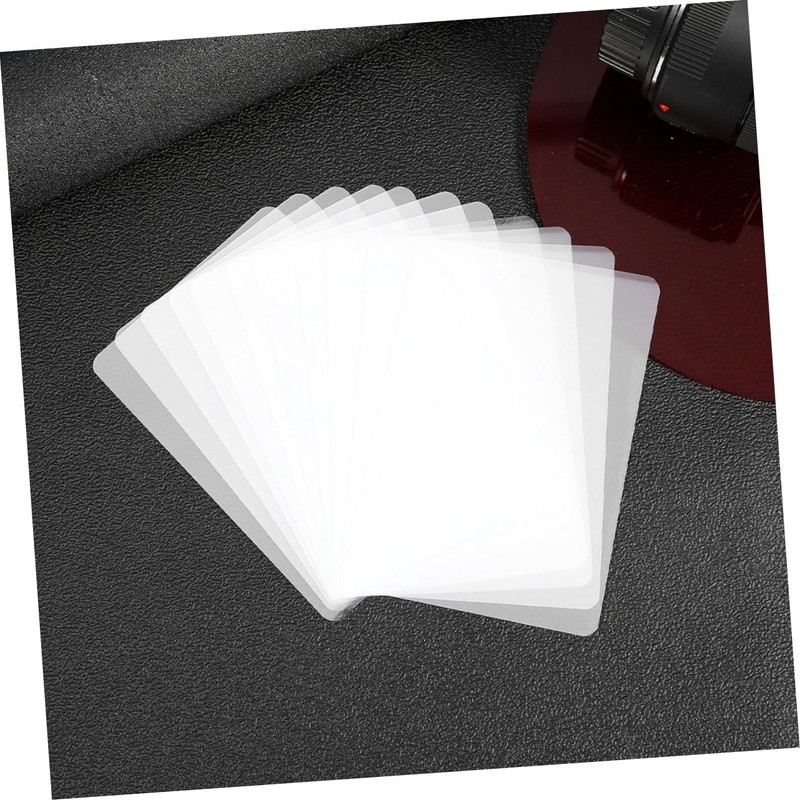 TEHAUX 2sets Thermal Laminating Pouches Lamination Paper Id Card Driving