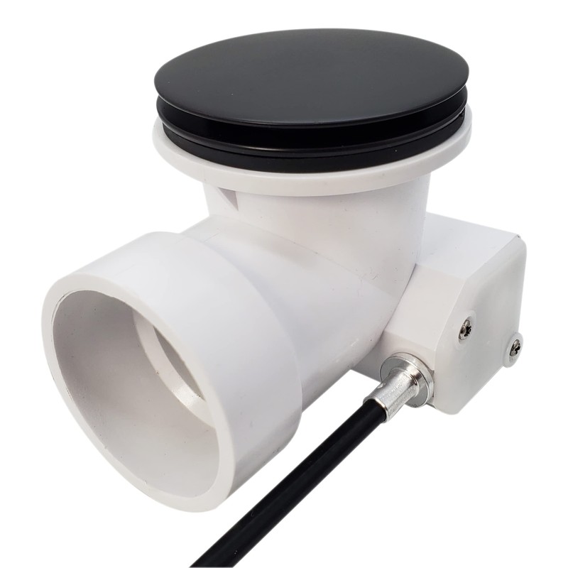 Westbrass European Style Trim for Cable Drive Bath Waste, Matte