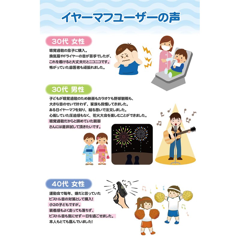 YorkShin Earmuffs for Children, Soundproofing, Kids, Autism, Hearing Sensitivity, Live,