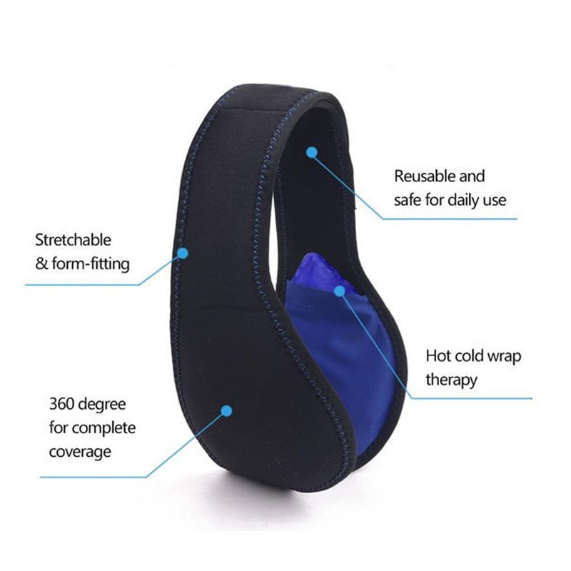 QANYEGN Face Ice Pack Wrap, Ice Pack Wrap with Hot