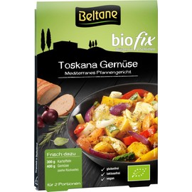 Beltane Biofix Tuscany Vegetables - 2 Servings, Pack of 2 (2 x 19.4 g Pack) - Organic