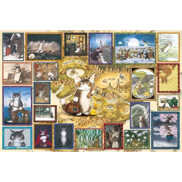 Yanoman 1000 Piece Jigsaw Puzzle WACHIFIELD Archaic 22 (50 x