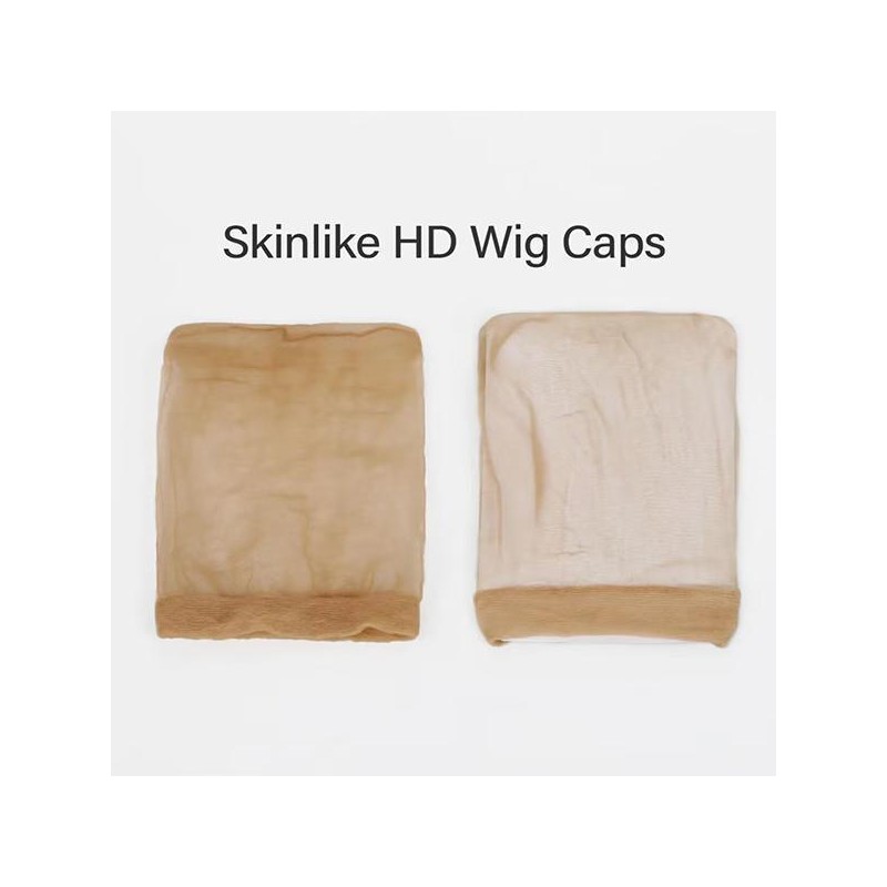 Invisible HD Human Hair Wig cap 12 Pieces/pack Stretch Elastic