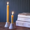 Bluecorn Beeswax Taper Candles, 100% Pure Natural Bees Wax, Pair