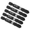 5 x SabreCut SCPZ350_5 50mm PZ3 Impact Screwdriver Driver Bits