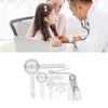 Medical Goniometer Set, 6PCS Transparent Medical Angle Ruler for Orthopedics