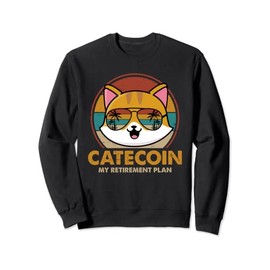 Vintage Catecoin My Retirement Plan CATE Token Sweatshirt